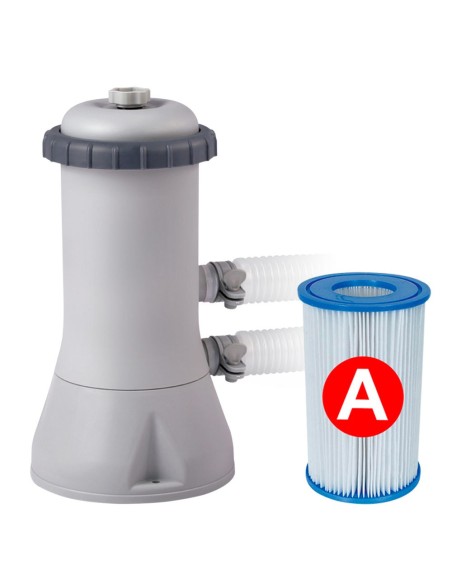 Piscina insuflável Intex da linha Easy Set com capacidade para 12.430 litros de água. Inclui: bomba de cartucho 3.785 l/h, cober