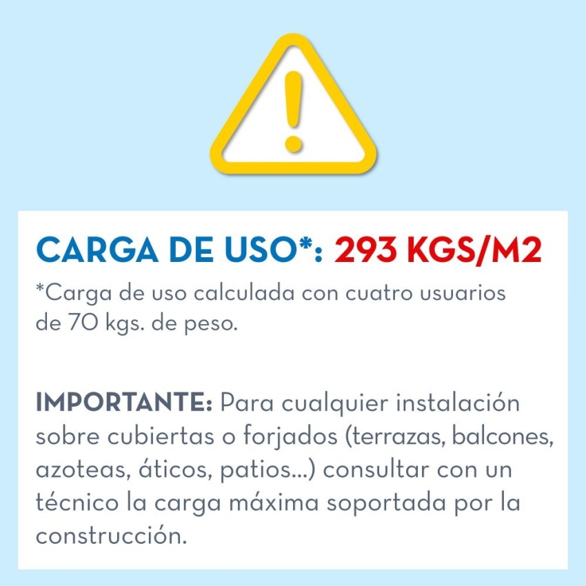 Spa insuflável Intex fabricado em PVC laminado. Sistema de bolhas com 120 saídas de ar à pressão. Inclui cobertura, base isolant