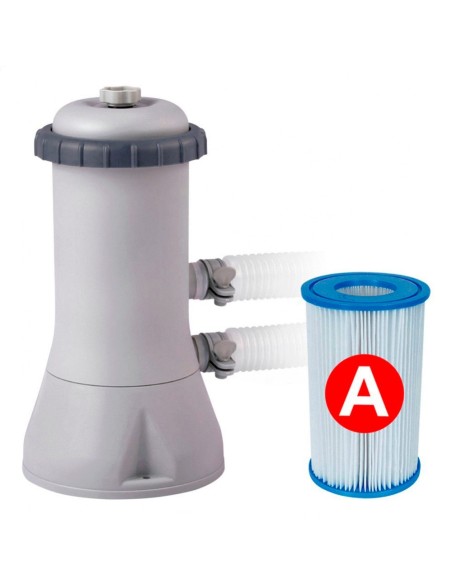 Piscina hinchable Intex Easy Set con aro superior infable. Sistema Hydro Technology y depuradora de cartucho de 3.785 L/hora, fi