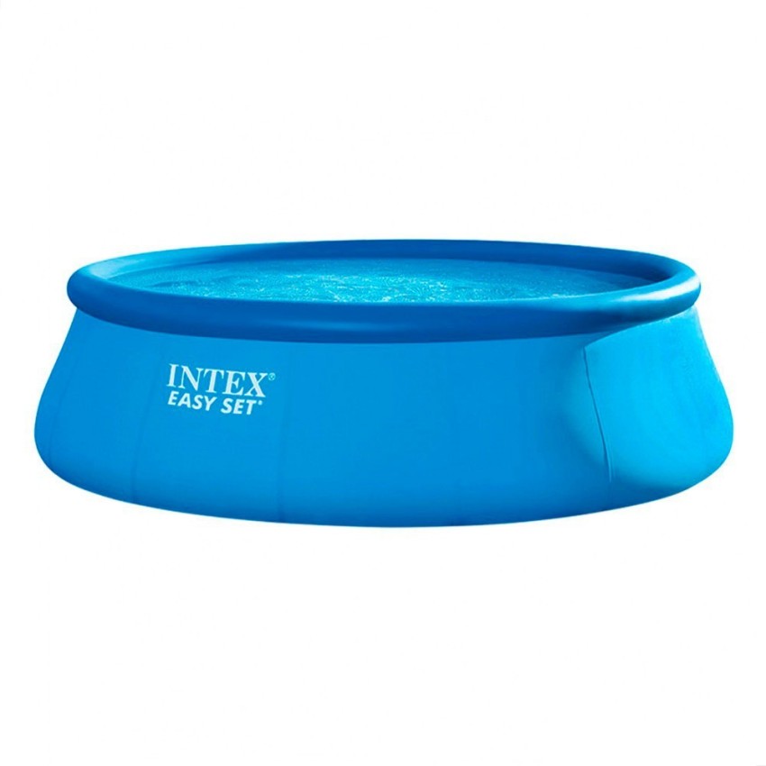 Piscina hinchable Intex Easy Set con aro superior infable. Sistema Hydro Technology y depuradora de cartucho de 3.785 L/hora, fi