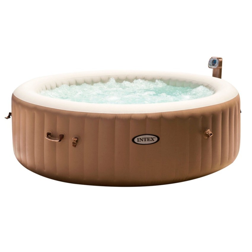 Novo Spa insuflável Bubble Massage com sistema anti-calcário e tecnologia Fiber-tech.Lona de três camadas e 120 saídas de ar.Inc