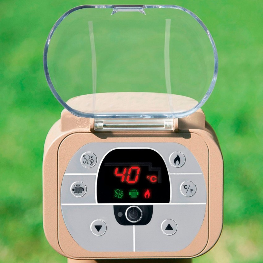 Novo Spa insuflável Bubble Massage com sistema anti-calcário e tecnologia Fiber-tech.Lona de três camadas e 120 saídas de ar.Inc