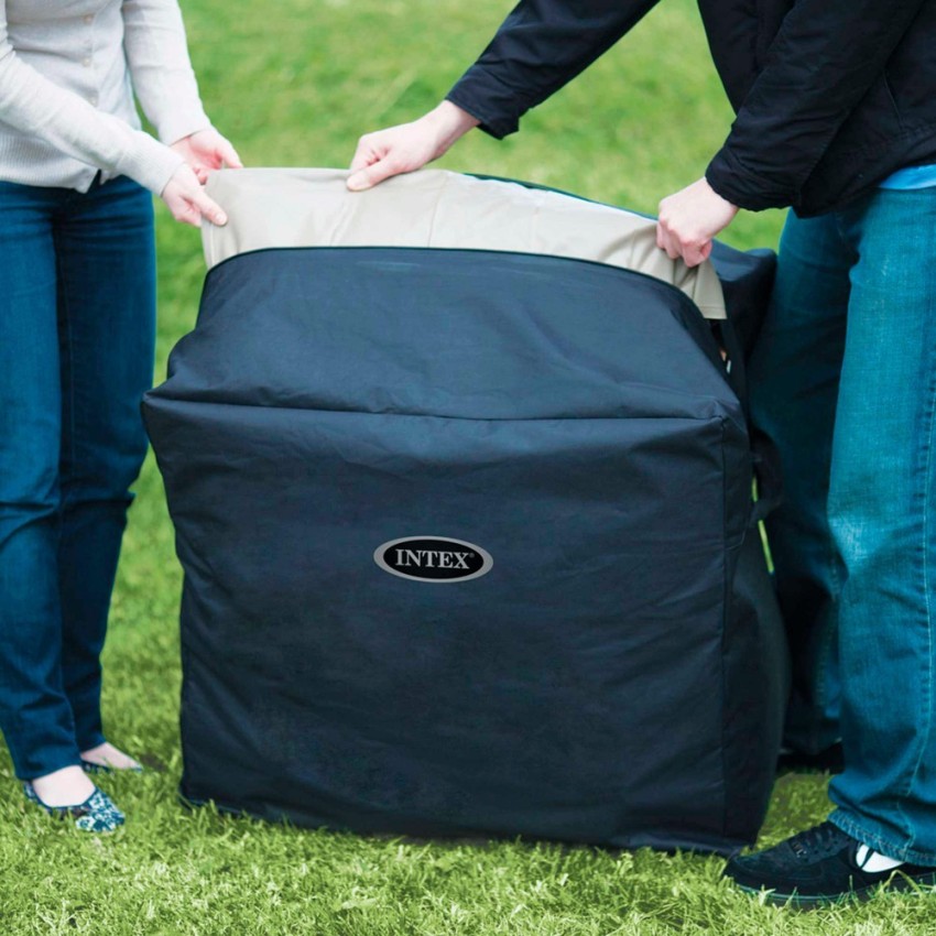 Novo Spa insuflável Bubble Massage com sistema anti-calcário e tecnologia Fiber-tech.Lona de três camadas e 120 saídas de ar.Inc