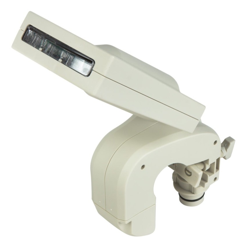 Led multicor para piscinas Intex. Com forma de cascata, tem 4 cores: branco, vermelho, azul e verde. Funciona por gerador hidroe