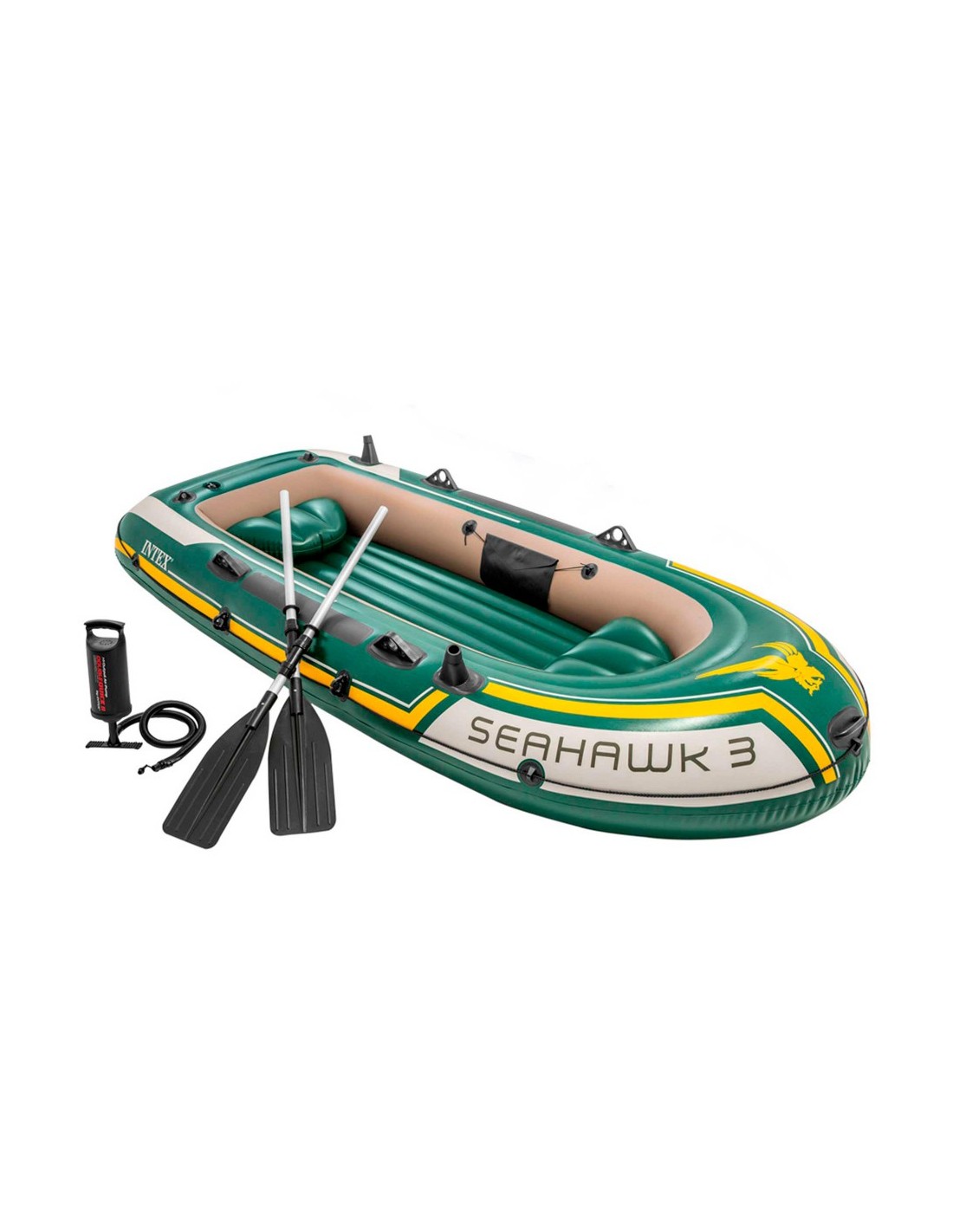 Barca hinchable Seahawk 3, Medidas: 295x137x43 cm