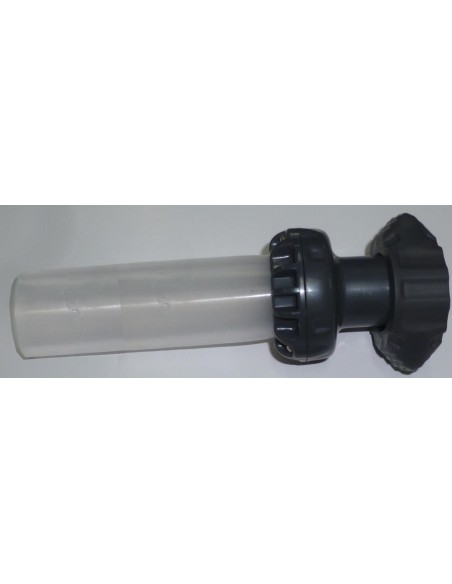 Conjunto tubo + porca de plástico para entrada/saída de água para depuradora do Pure Spa.                                       