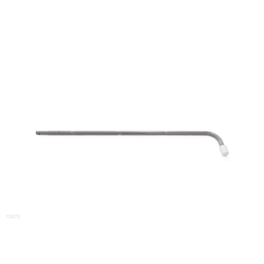 12670A-BARRA INFERIOR "J"(A) ESCALERA 122CM GRIS SEGURIDAD S