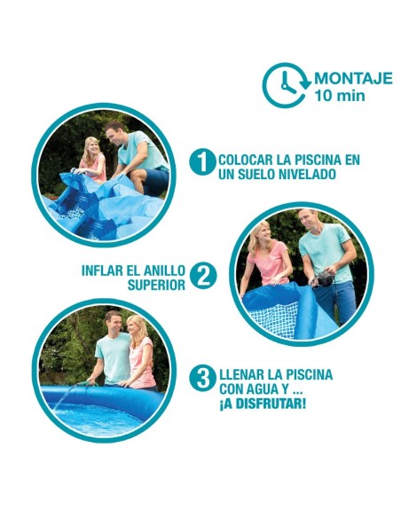 Piscinas insufláveis e circulares | Loja Oficial INTEX