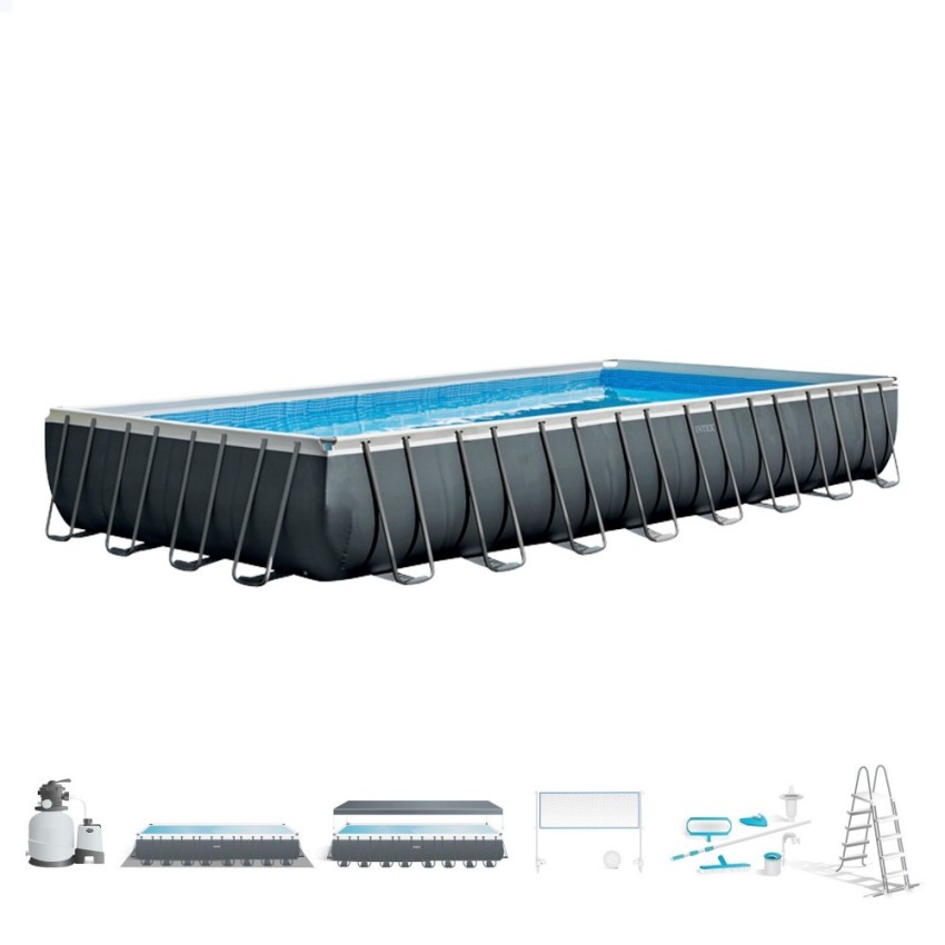 Piscina retangular Intex - Piscina grande 5 metros | INTEX