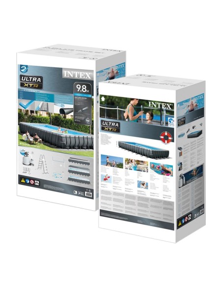 Piscina retangular Intex - Piscina grande 5 metros | INTEX