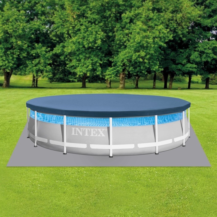 Piscina removível Clearview c/estação de tratamento | INTEX