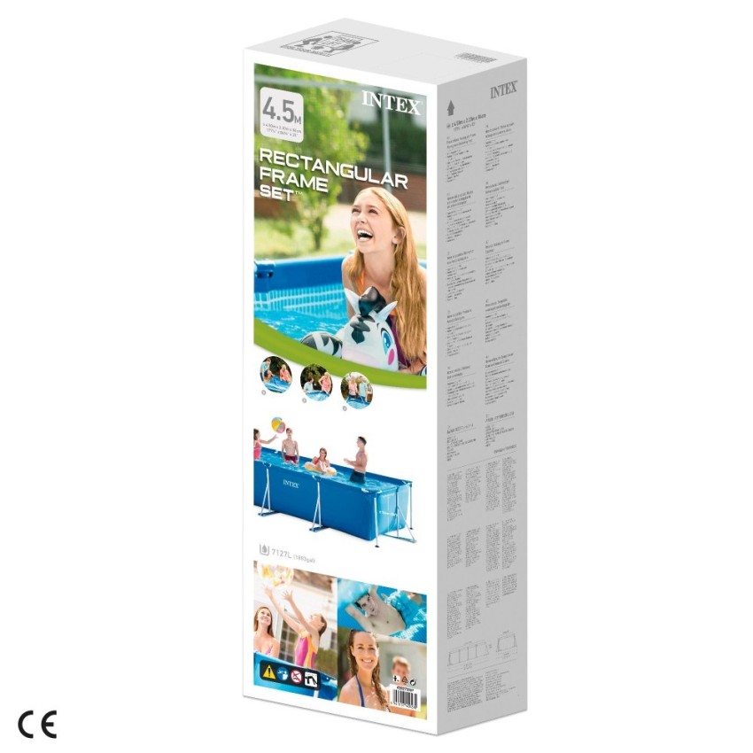 Piscina removível 220x450x84cm | INTEX