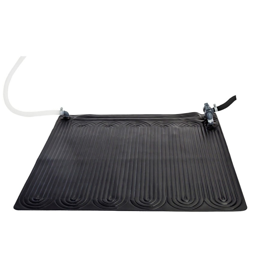 Tapete solar Intex para piscinas insufláveis e desmontáveis. Aumenta a temperatura da água entre 3 e 5 graus. Para bombas de fil