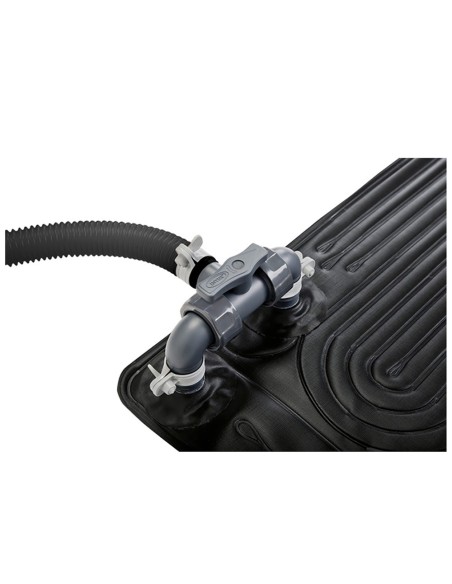Tapete solar Intex para piscinas insufláveis e desmontáveis. Aumenta a temperatura da água entre 3 e 5 graus. Para bombas de fil