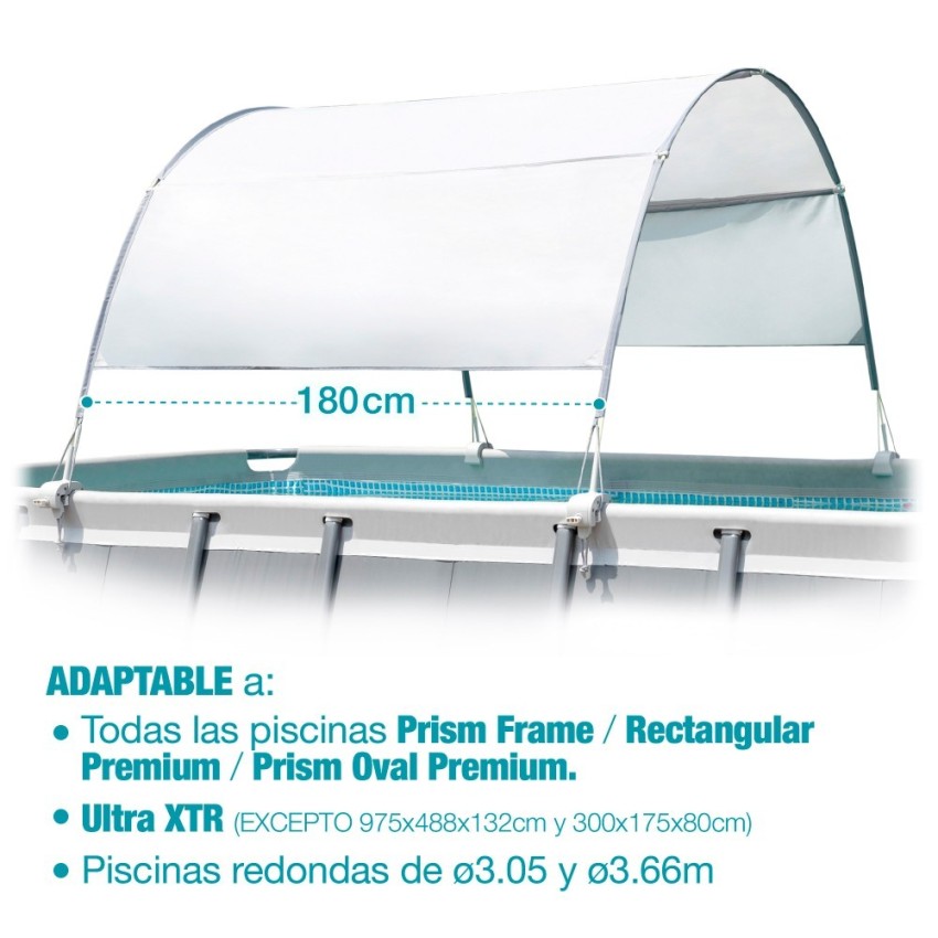 28054-TOLDO PISCINA UV50+ PARA PISCINAS FRAME