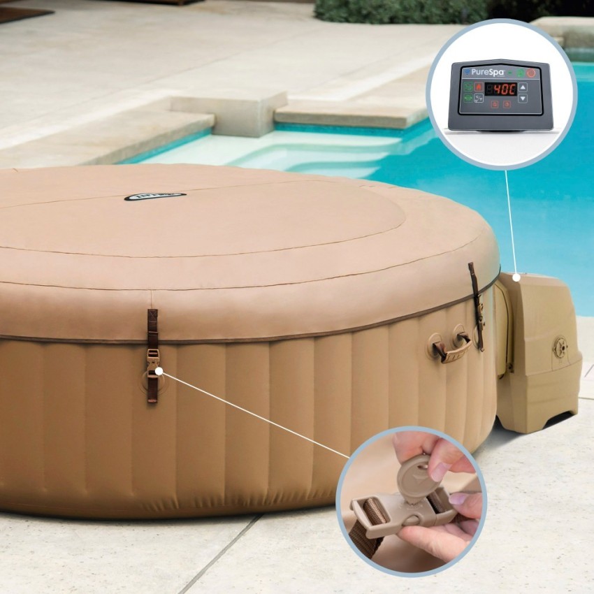 Spas insufláveis INTEX para 6 pessoas | Loja Oficial INTEX