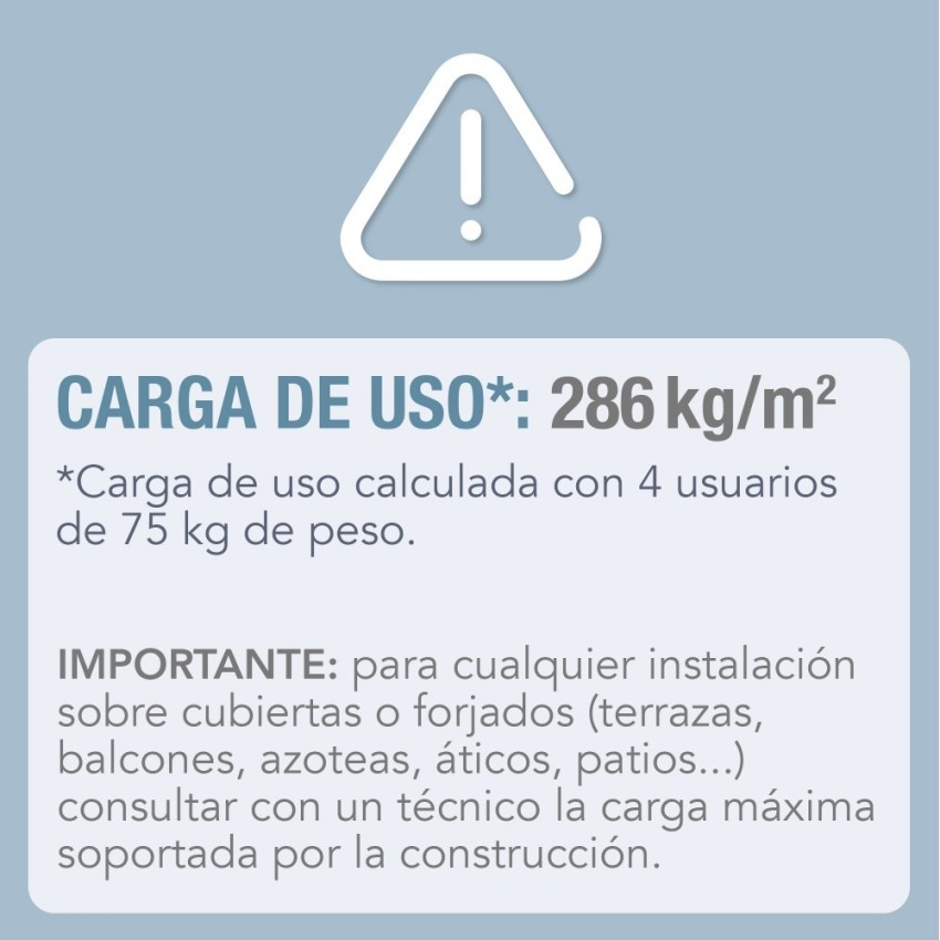 28482EX-SIMPLE SPA BURBUJAS 795L(220-240V)-196X66CM