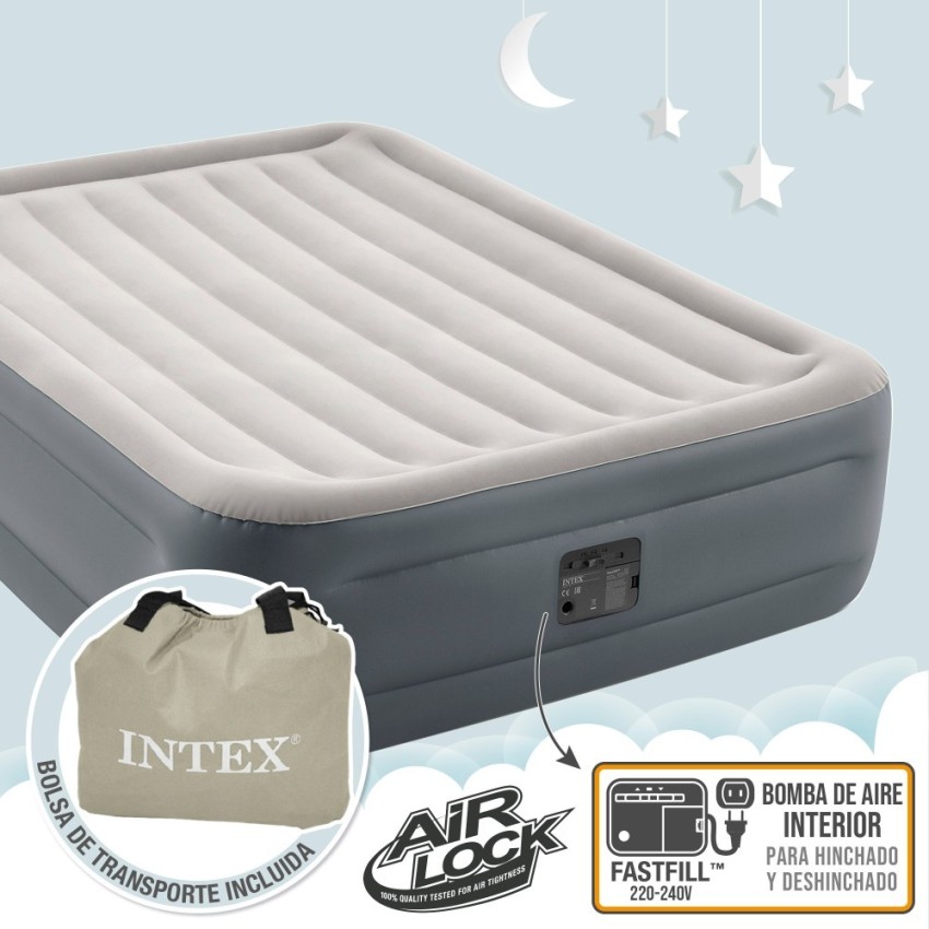 Colchão de ar para 2 descanso essencial | INTEX