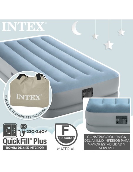 Colchón hinchable plus individual | INTEX
