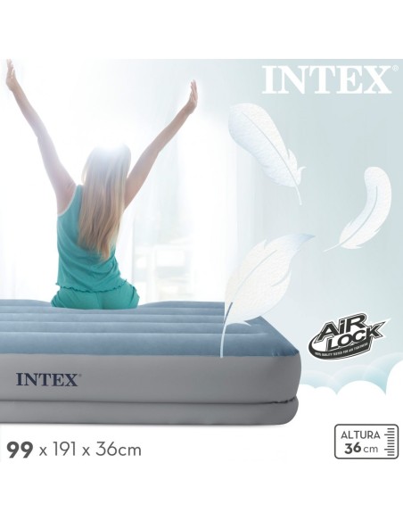 Colchão inflável mais individual | INTEX