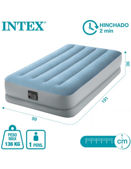 Colchão inflável mais individual | INTEX