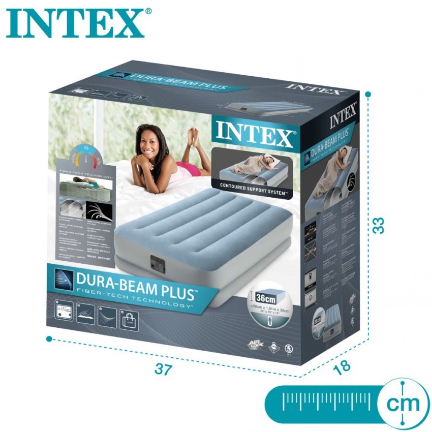 Colchão inflável mais individual | INTEX