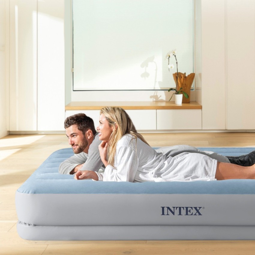 Colchão inflável duplo elevado Comfort | INTEX