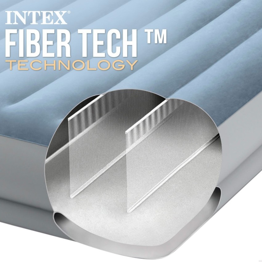 Colchão inflável duplo elevado Comfort | INTEX