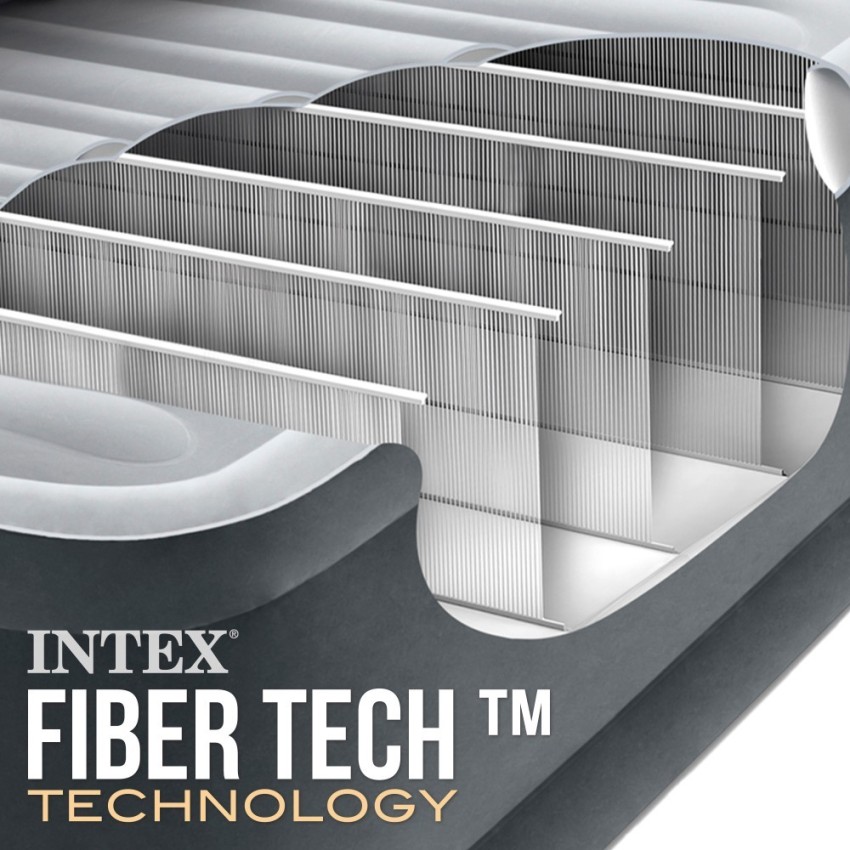 Colchão inflável duplo luxo | INTEX