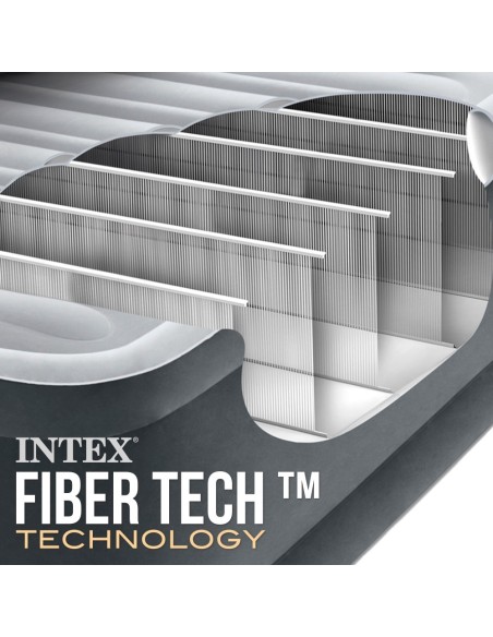 Colchão inflável duplo luxo | INTEX