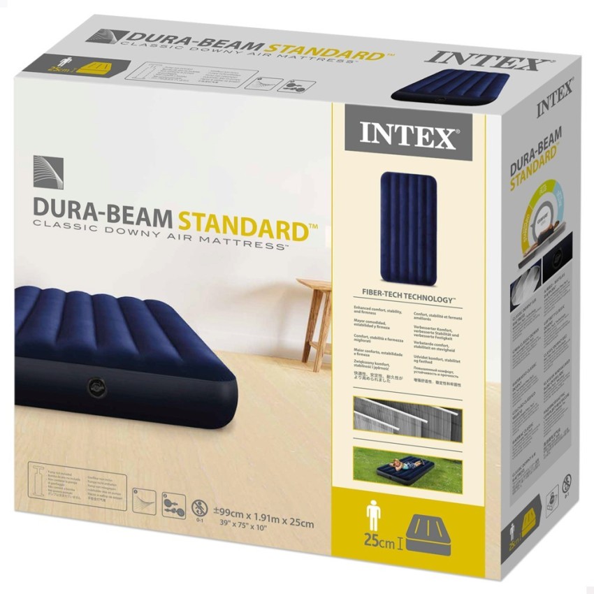 Cama hinchable resistente y duradera | INTEX
