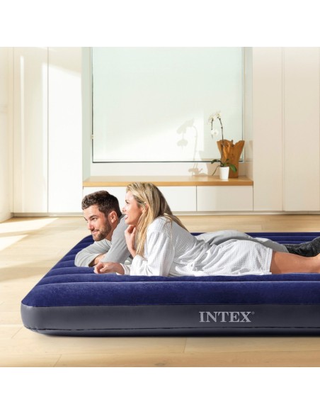 Colchón hinchable con hinchador | INTEX