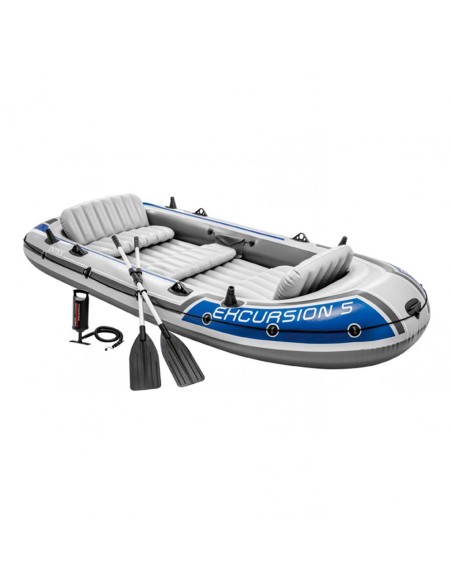 Barco insuflável Intex Excursion 5 | Barcos e kayaks insufláveis