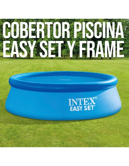 Cobertura solar INTEX de 290 cm de diâmetro para piscinas desmontáveis de 305 cmde diâmetro. Bolhas de ar selado com espessura d