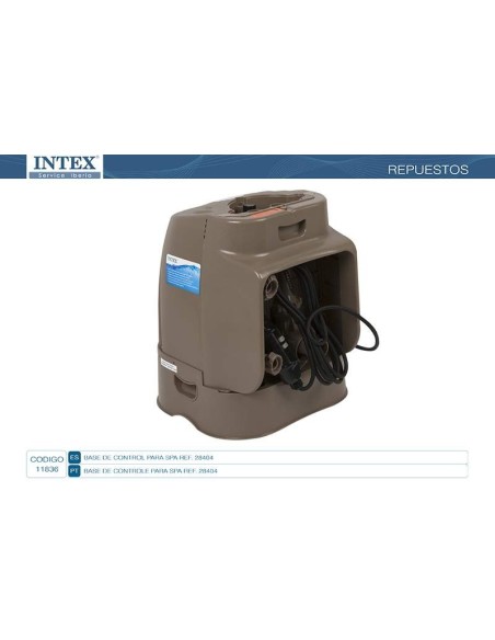 Estação de controle para PureSpa que contém motor, bomba de filtragem, sistema anti-calcário para PureSpa de Intex.             