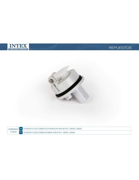 Sensor que mede a quantidade de água que chega até o eletrodo de titânio. Utilizado no Combo de Bomba de Areia e Sistema de Clor