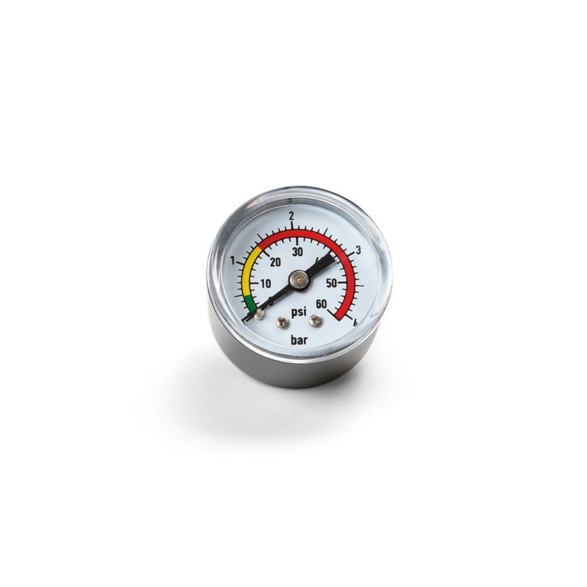 Manômetro que calcula a pressão existente no interior do tambor de areia das bombas de areia e combo.