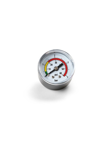 Manômetro que calcula a pressão existente no interior do tambor de areia das bombas de areia e combo.