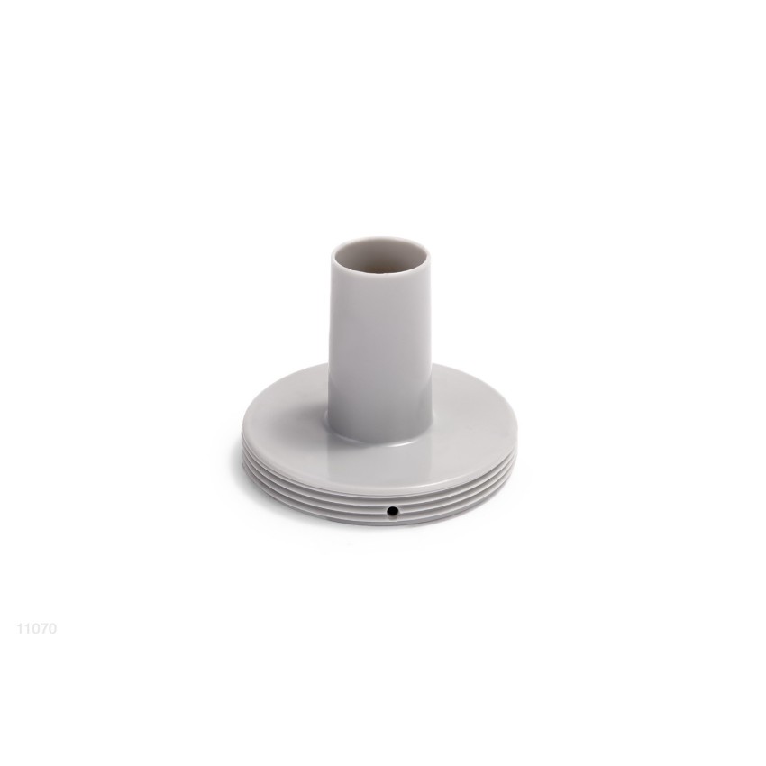 Bocal para conexão da grade coadora utilizado nas piscinas de conectores de entrada e saída pequenos, 32mm.