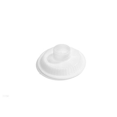 Base de plástico que se colocar no interior do tanque de areia para sustentar o tubo onde se conecta a válvula de 6 funções.
