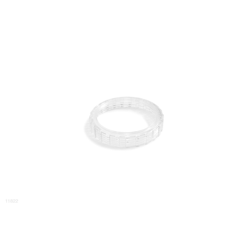 Anel de plástico transparente para vedar a tampa do pré-filtro nos Bombas de Areia de 7.900L/H. PARA REFERENCIA INTEX 11823. DIA
