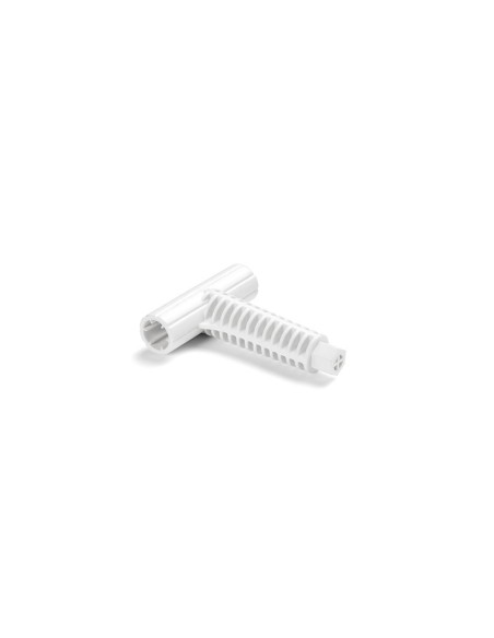 Chave de plástico para apertar os parafusos de plástico utilizados durante a    montagem da estrutura exterior de imitação de ma
