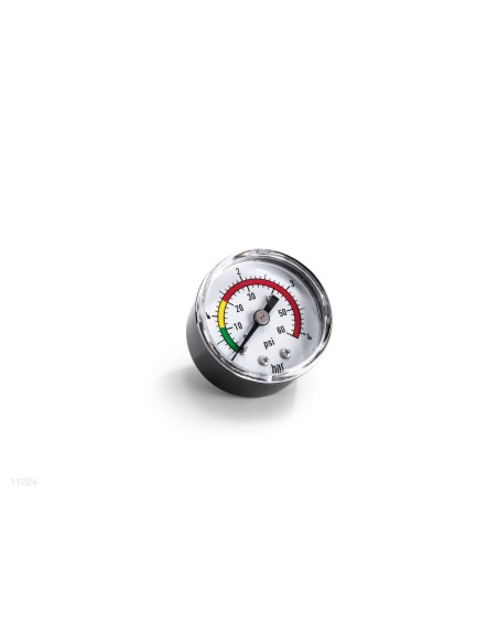 Manômetro que calcula a pressão existente no interior do tambor de areia das bombas de areia e dos combos.