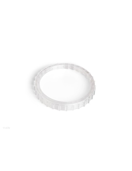 Anel de plástico transparente para vedar a tampa do pré-filtro da bomba de areia e combos de areia. DIAMETRO EXTERIOR APROX. 178