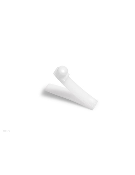 Pin en forma de V que posee un botón en una de sus extremidades para fijar los orificios pertinentes de las patas de las piscina
