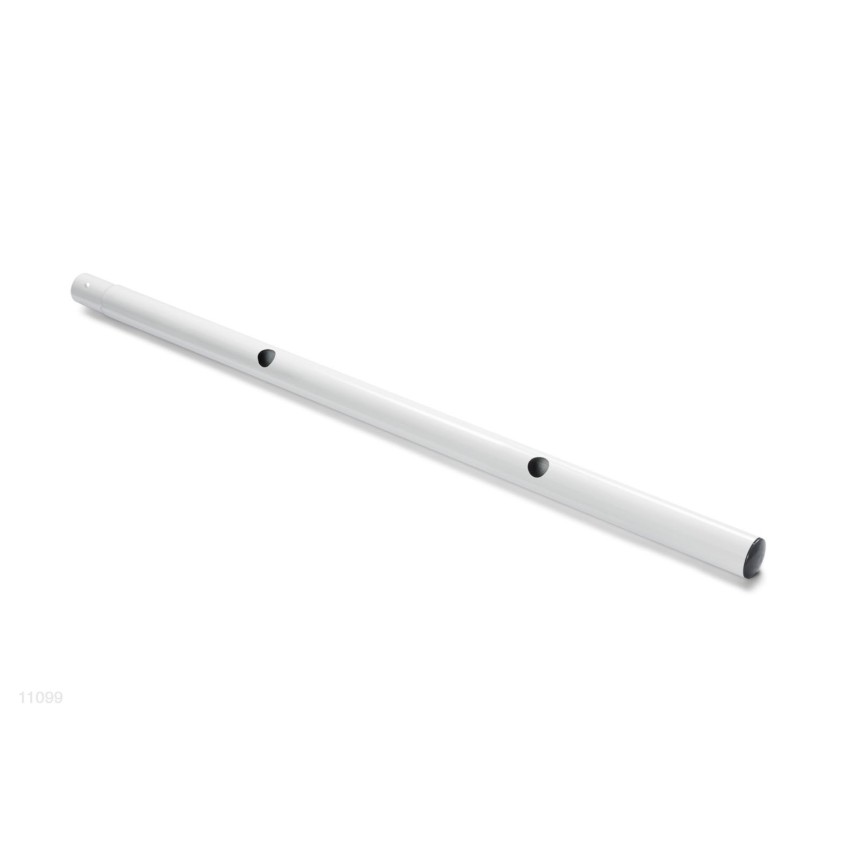 Tubo horizontal tipo "A" utilizado como moldura para formar o diâmetro das piscinas Oval Frame de 549x305x107cm y 610x366x122cm.