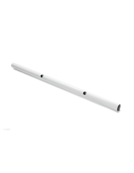 Tubo horizontal tipo "A" utilizado como moldura para formar o diâmetro das piscinas Oval Frame de 549x305x107cm y 610x366x122cm.