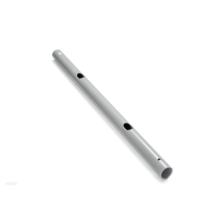 Tubo horizontal tipo "F" utilizado como moldura para formar o retângulo das piscinas Retangular Ultra Frame de 549x274x132cm e 9