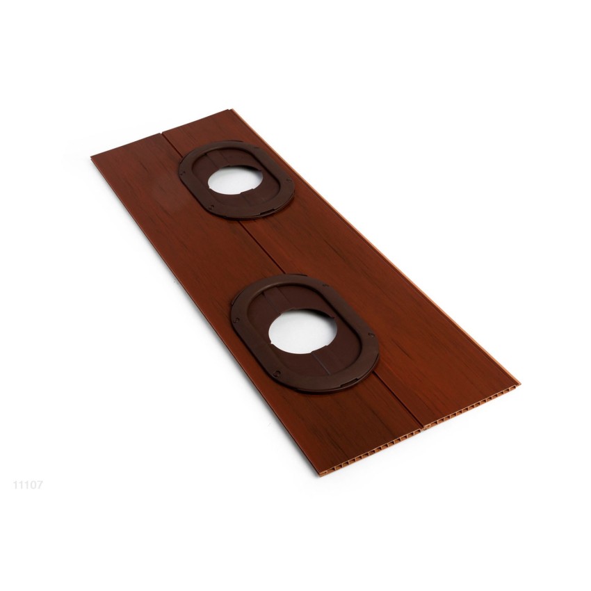 Panel de PVC para piscina Sequoia Spirit 478x124cm que consta de 2 orificio para ser encajado a la altura de las conexiones de e