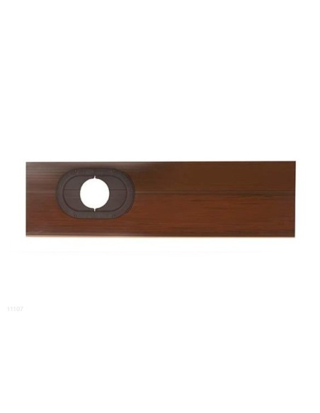Painel de PVC para piscina Seqoia Spirit de 478x124cm que consta de 1 orifíciopara ser encaixado à altura da válvula de esvaziam